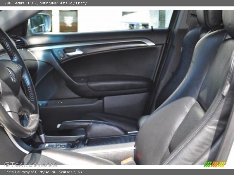 Satin Silver Metallic / Ebony 2005 Acura TL 3.2