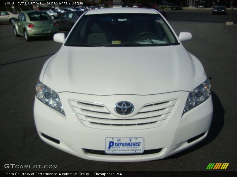 Super White / Bisque 2008 Toyota Camry LE