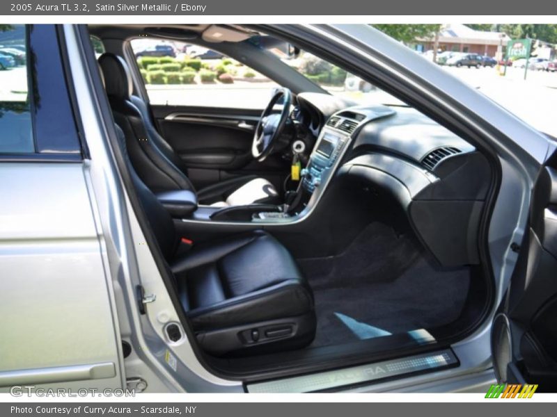 Satin Silver Metallic / Ebony 2005 Acura TL 3.2