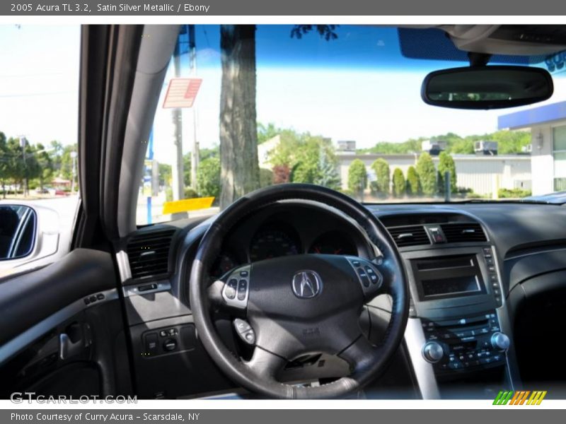 Satin Silver Metallic / Ebony 2005 Acura TL 3.2