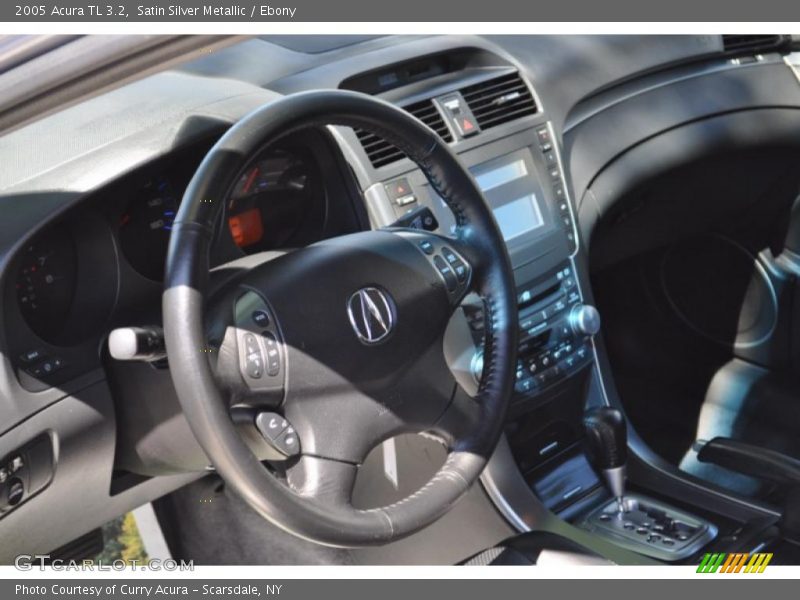 Satin Silver Metallic / Ebony 2005 Acura TL 3.2