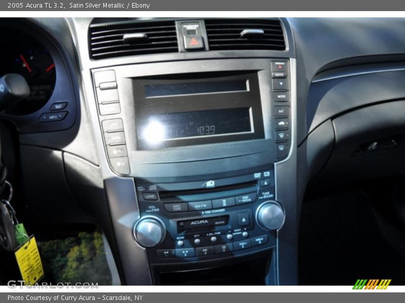 Satin Silver Metallic / Ebony 2005 Acura TL 3.2