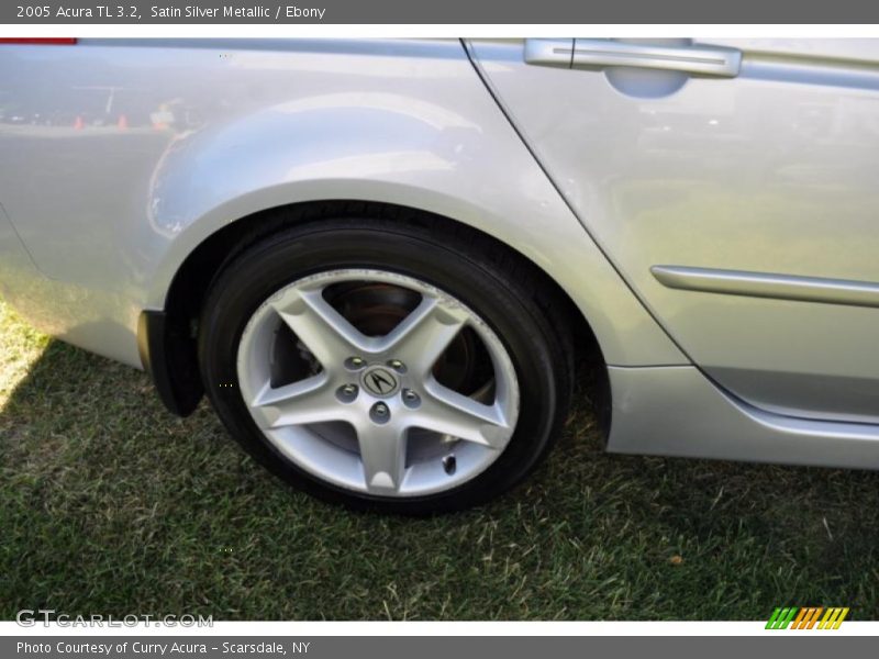 Satin Silver Metallic / Ebony 2005 Acura TL 3.2