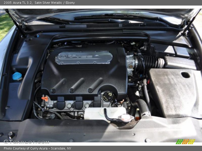 Satin Silver Metallic / Ebony 2005 Acura TL 3.2