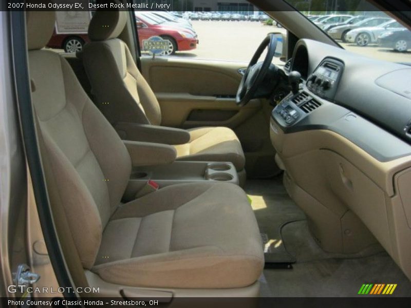 Desert Rock Metallic / Ivory 2007 Honda Odyssey EX