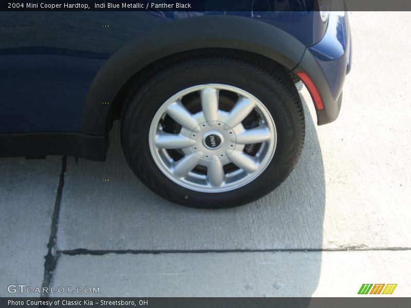 Indi Blue Metallic / Panther Black 2004 Mini Cooper Hardtop