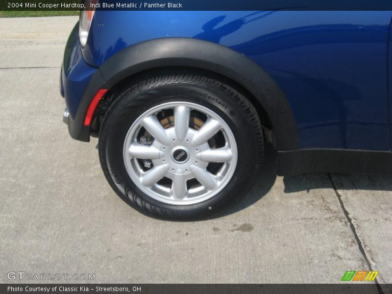 Indi Blue Metallic / Panther Black 2004 Mini Cooper Hardtop