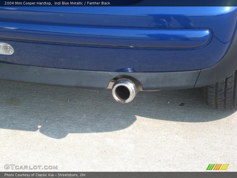Indi Blue Metallic / Panther Black 2004 Mini Cooper Hardtop