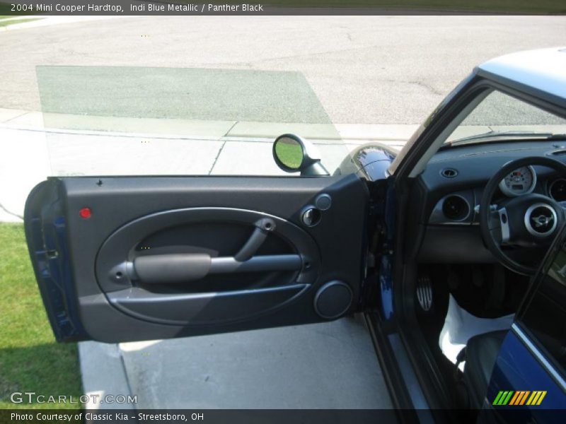 Indi Blue Metallic / Panther Black 2004 Mini Cooper Hardtop