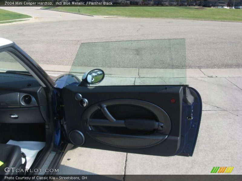 Indi Blue Metallic / Panther Black 2004 Mini Cooper Hardtop