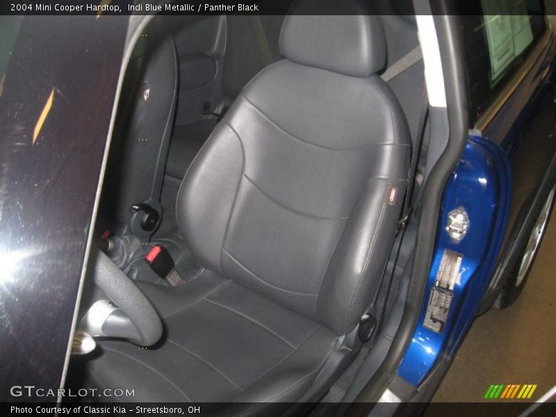 Indi Blue Metallic / Panther Black 2004 Mini Cooper Hardtop