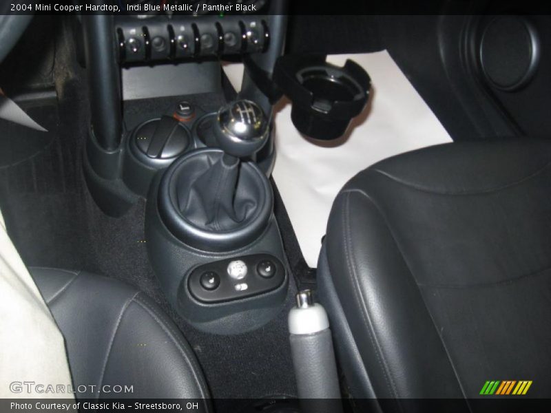 Indi Blue Metallic / Panther Black 2004 Mini Cooper Hardtop