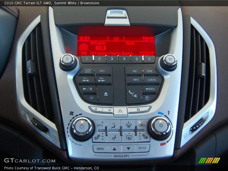 Summit White / Brownstone 2010 GMC Terrain SLT AWD