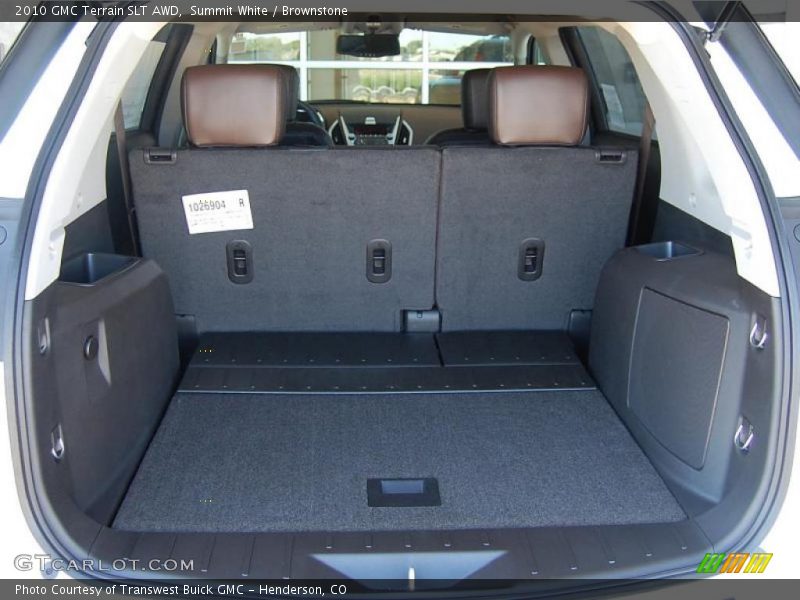 Summit White / Brownstone 2010 GMC Terrain SLT AWD