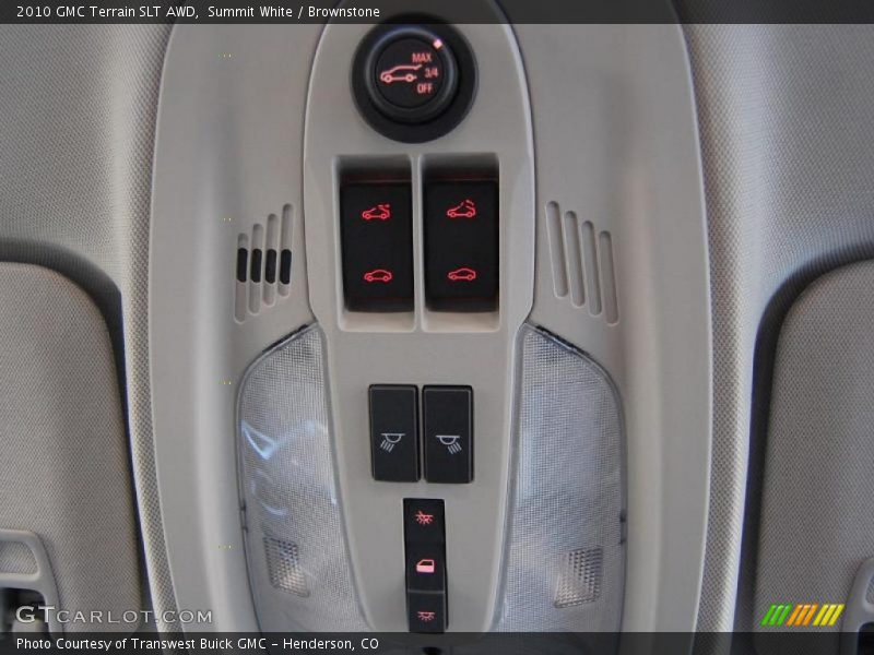 Summit White / Brownstone 2010 GMC Terrain SLT AWD