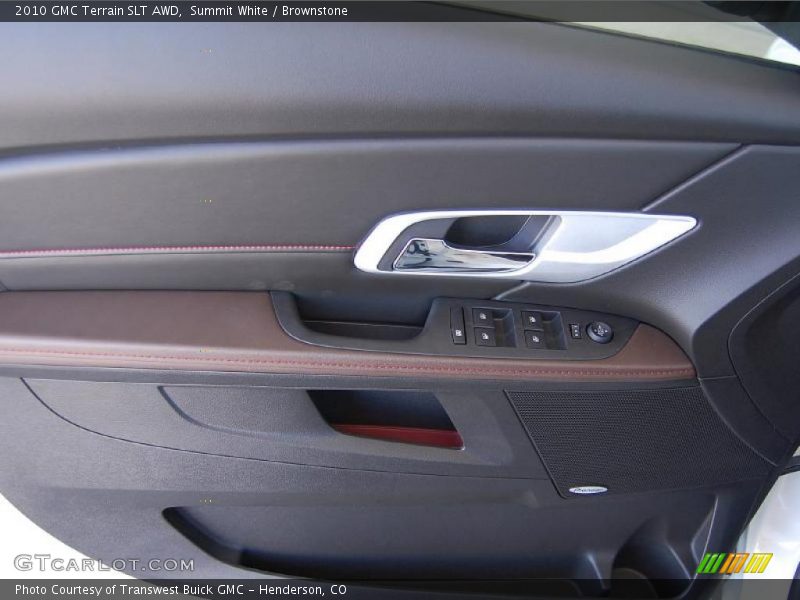 Summit White / Brownstone 2010 GMC Terrain SLT AWD