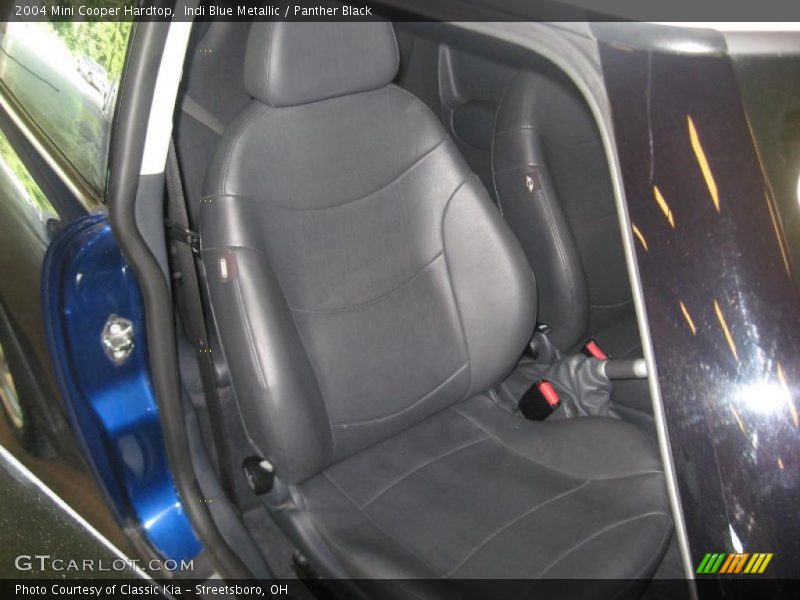 Indi Blue Metallic / Panther Black 2004 Mini Cooper Hardtop