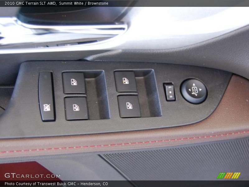 Summit White / Brownstone 2010 GMC Terrain SLT AWD