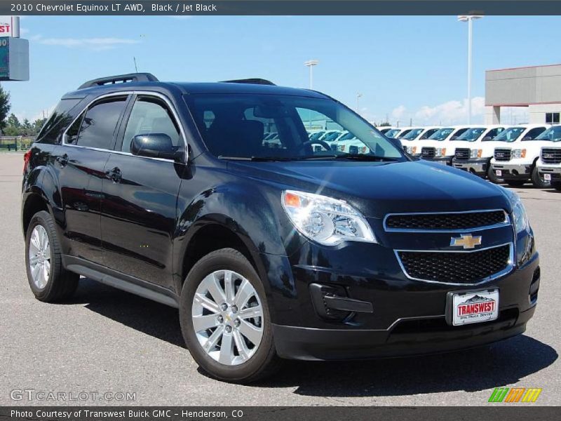 Black / Jet Black 2010 Chevrolet Equinox LT AWD