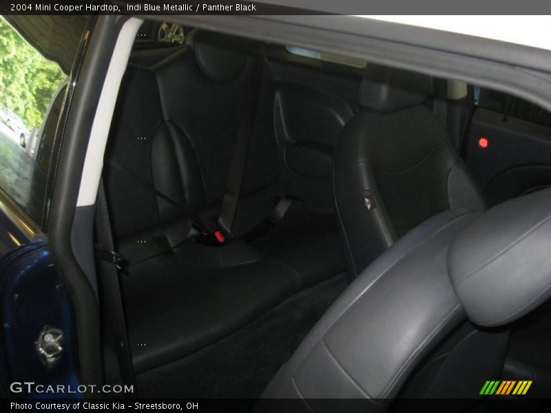 Indi Blue Metallic / Panther Black 2004 Mini Cooper Hardtop