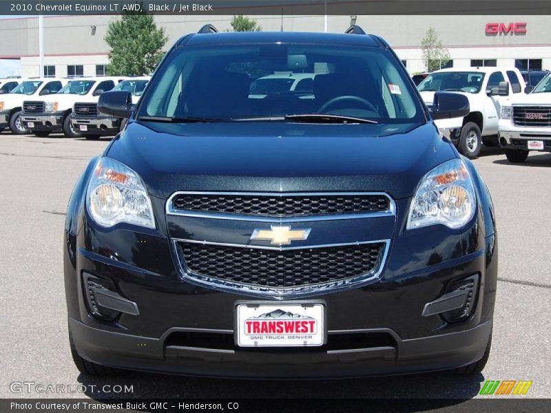 Black / Jet Black 2010 Chevrolet Equinox LT AWD