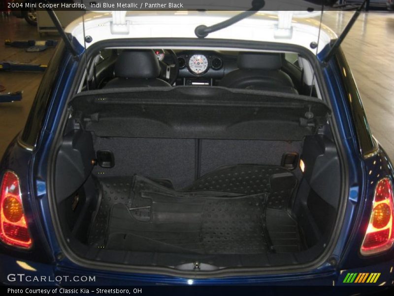 Indi Blue Metallic / Panther Black 2004 Mini Cooper Hardtop