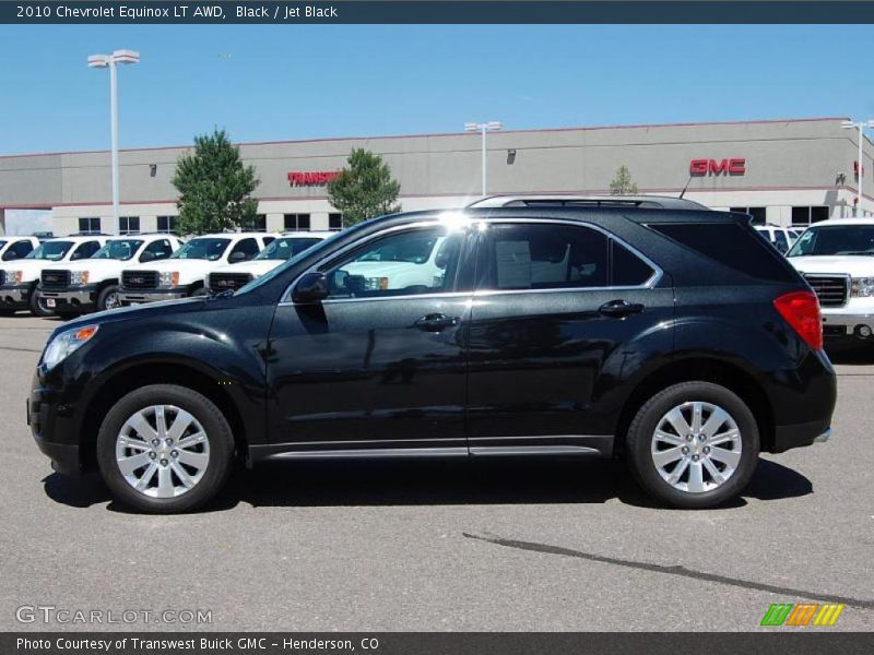 Black / Jet Black 2010 Chevrolet Equinox LT AWD