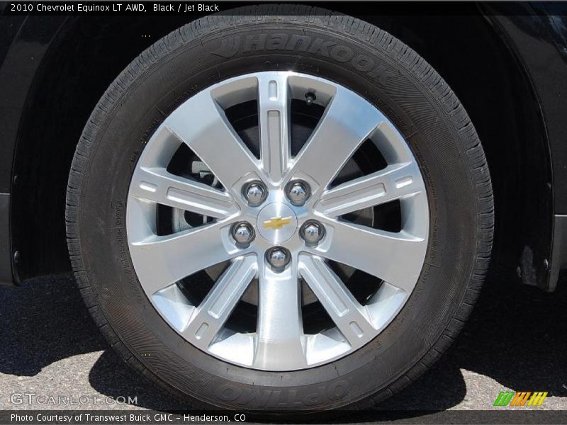Black / Jet Black 2010 Chevrolet Equinox LT AWD