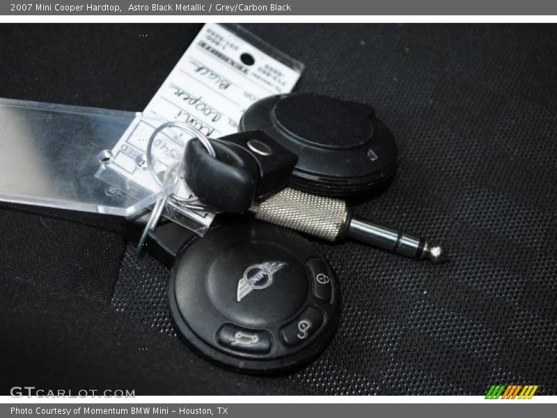 Astro Black Metallic / Grey/Carbon Black 2007 Mini Cooper Hardtop