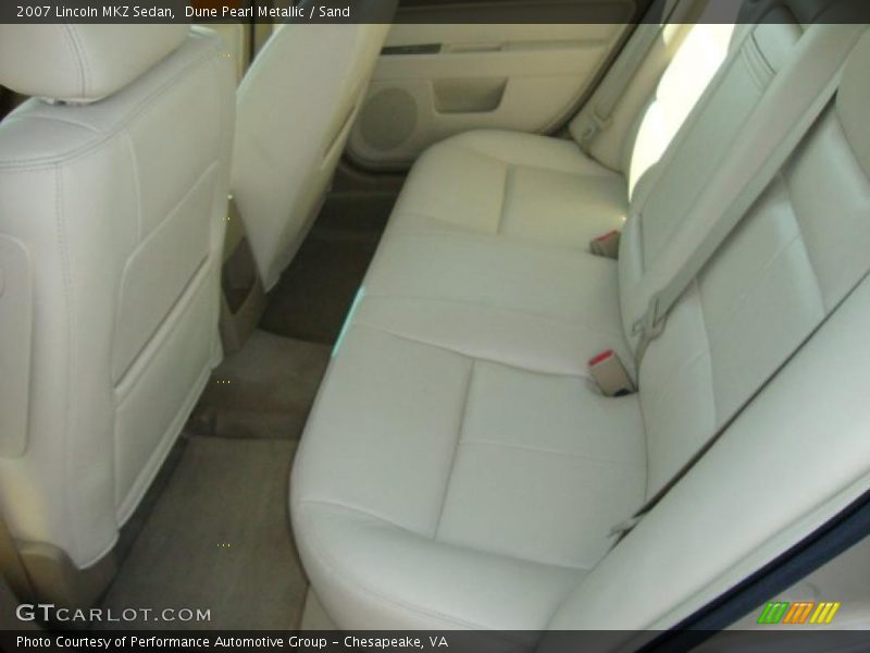 Dune Pearl Metallic / Sand 2007 Lincoln MKZ Sedan