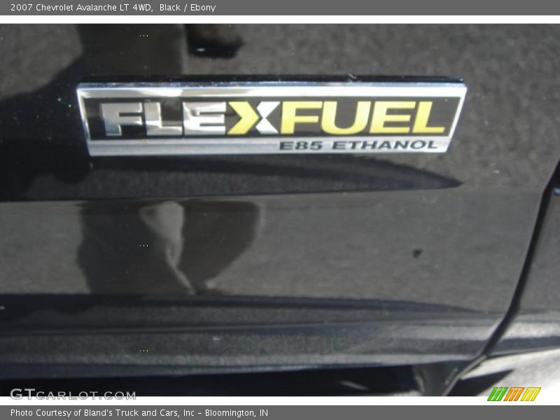 Black / Ebony 2007 Chevrolet Avalanche LT 4WD