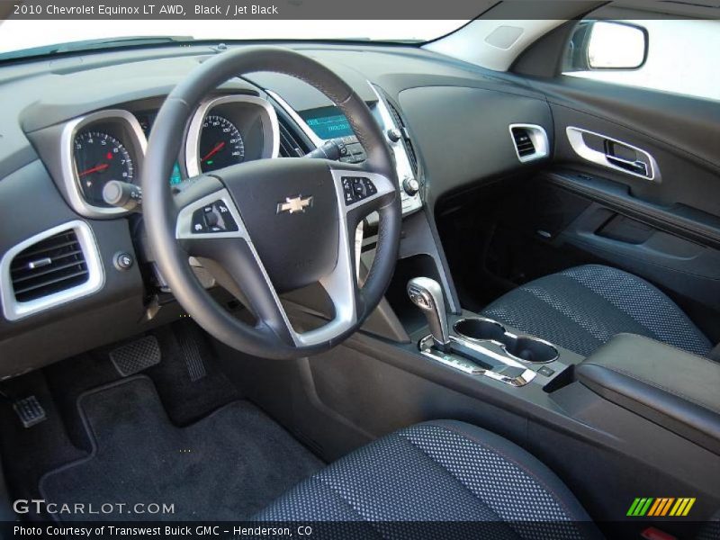 Black / Jet Black 2010 Chevrolet Equinox LT AWD