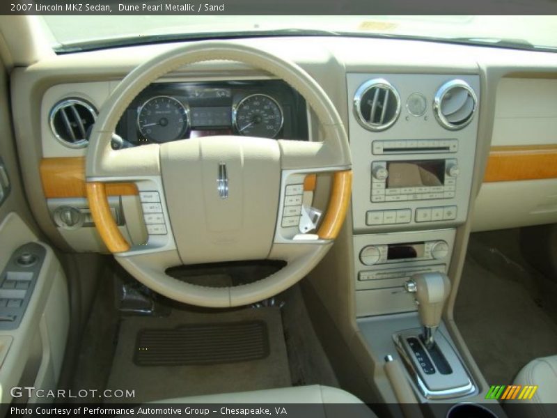 Dune Pearl Metallic / Sand 2007 Lincoln MKZ Sedan