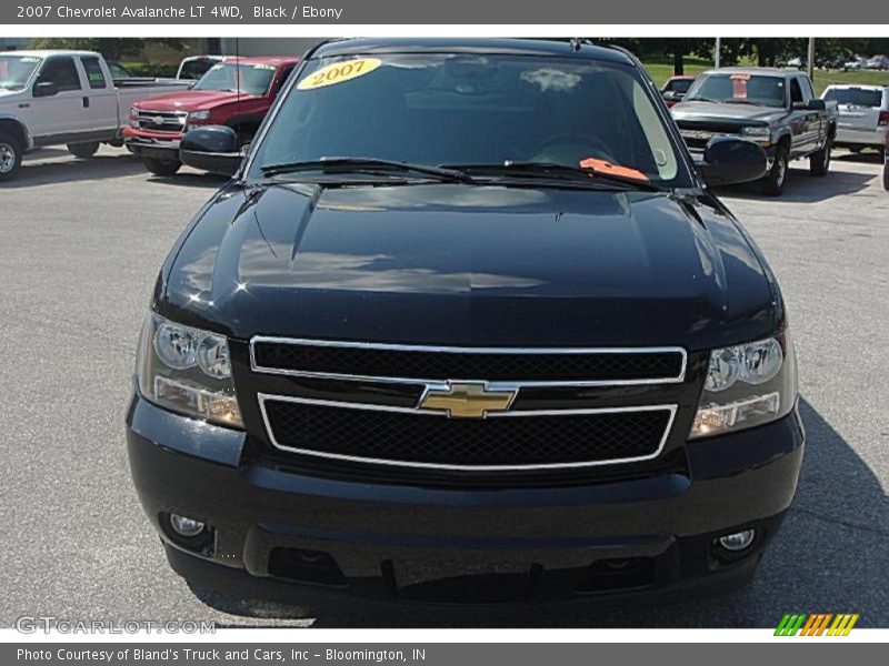 Black / Ebony 2007 Chevrolet Avalanche LT 4WD