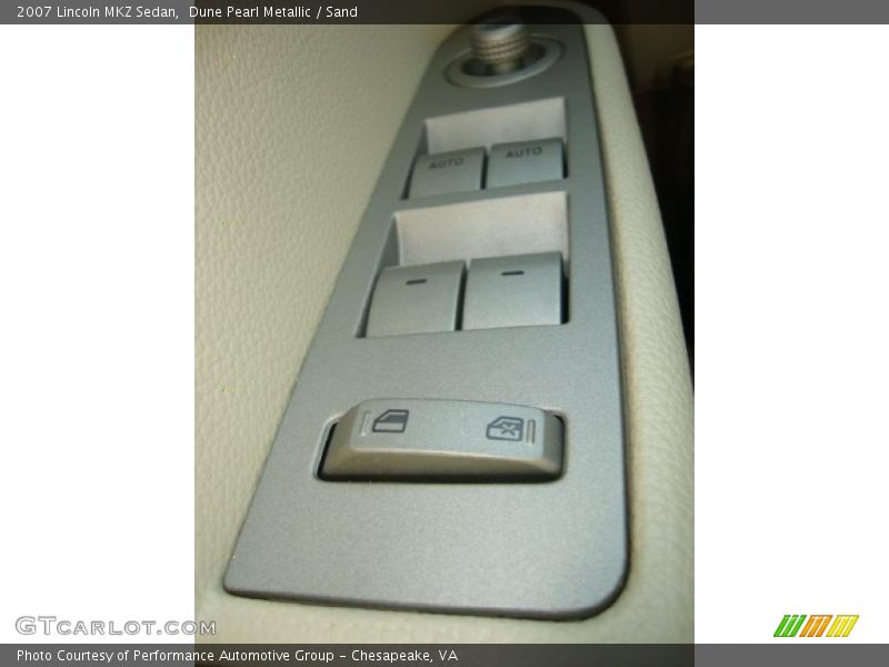 Dune Pearl Metallic / Sand 2007 Lincoln MKZ Sedan