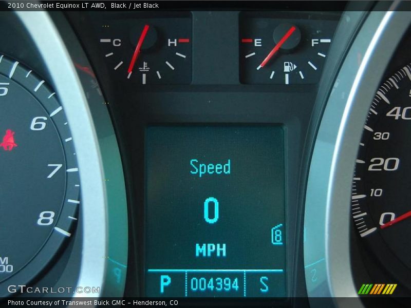 Black / Jet Black 2010 Chevrolet Equinox LT AWD