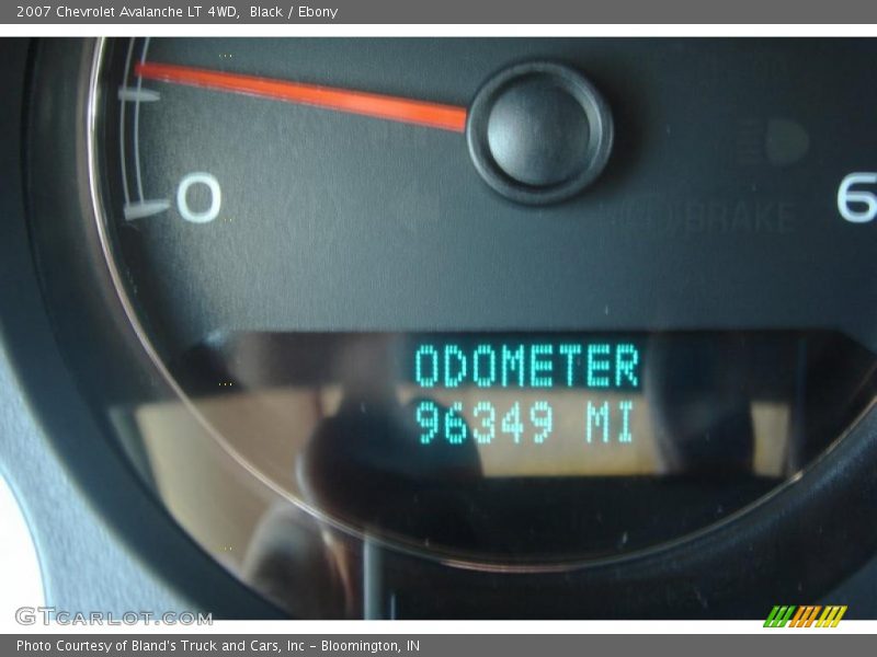 Black / Ebony 2007 Chevrolet Avalanche LT 4WD