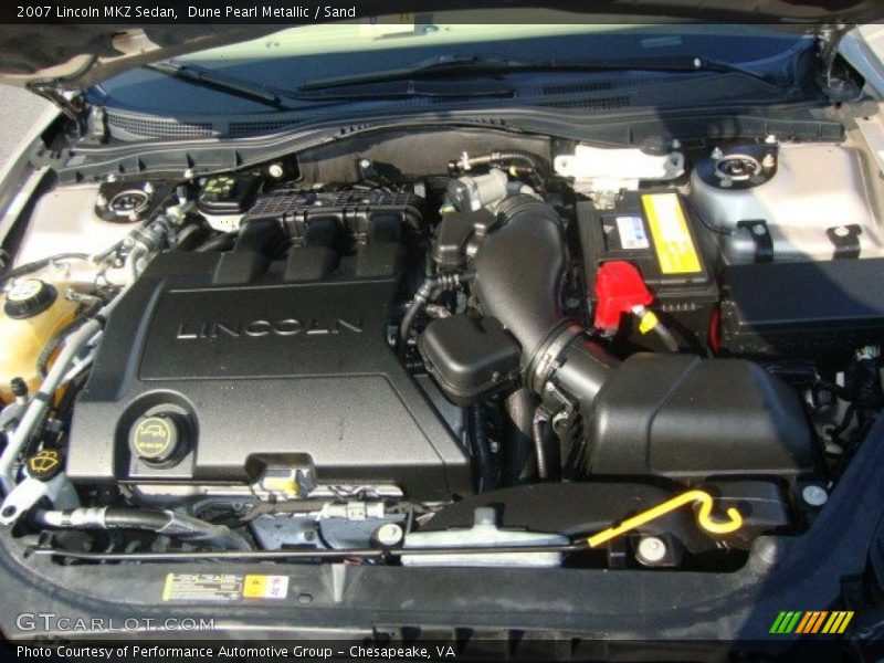 Dune Pearl Metallic / Sand 2007 Lincoln MKZ Sedan