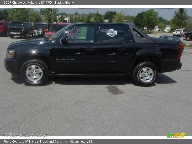 Black / Ebony 2007 Chevrolet Avalanche LT 4WD