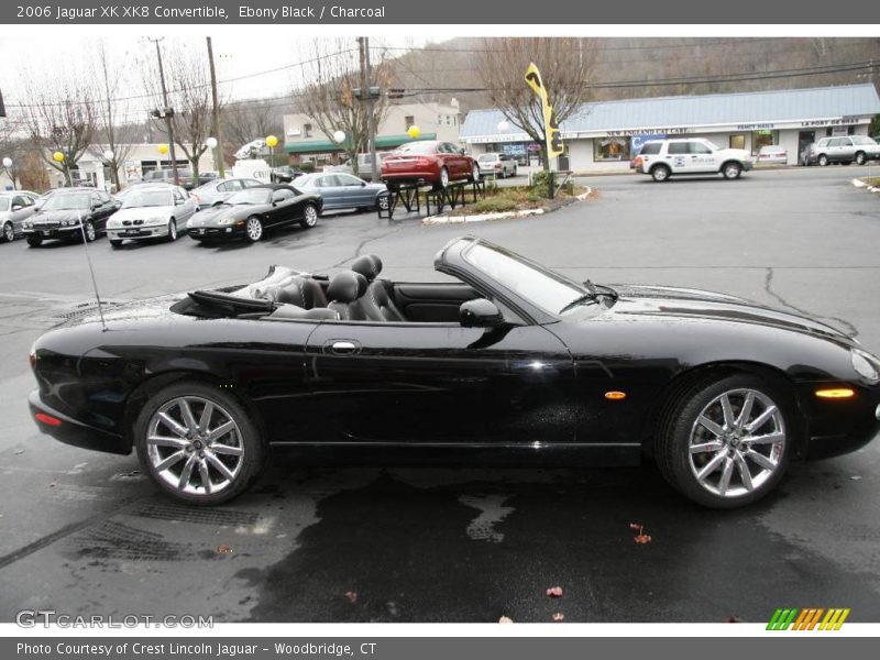 Ebony Black / Charcoal 2006 Jaguar XK XK8 Convertible