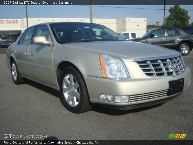 Gold Mist / Cashmere 2007 Cadillac DTS Sedan