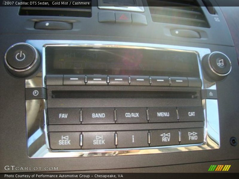Gold Mist / Cashmere 2007 Cadillac DTS Sedan
