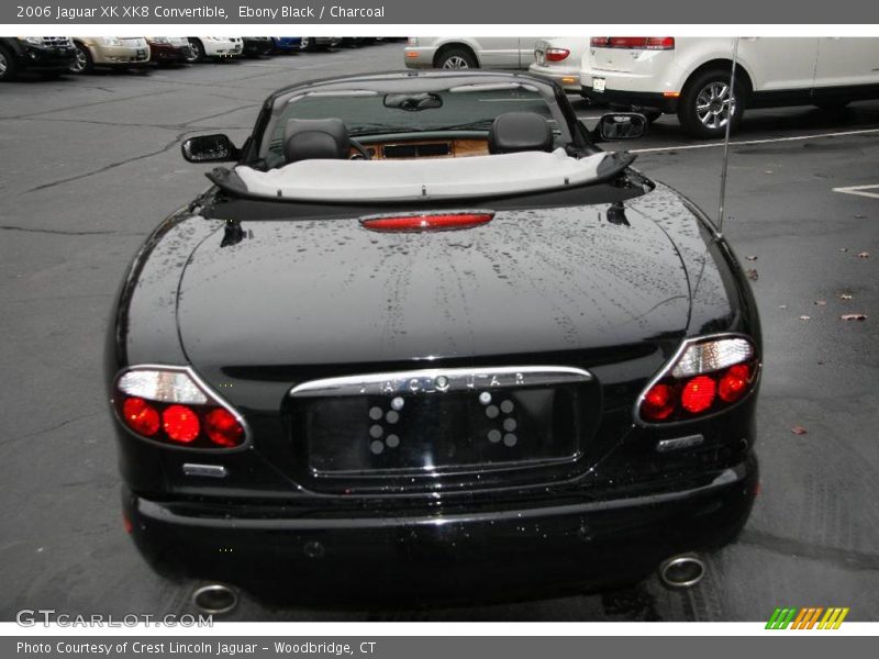 Ebony Black / Charcoal 2006 Jaguar XK XK8 Convertible
