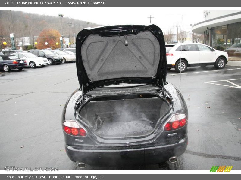 Ebony Black / Charcoal 2006 Jaguar XK XK8 Convertible