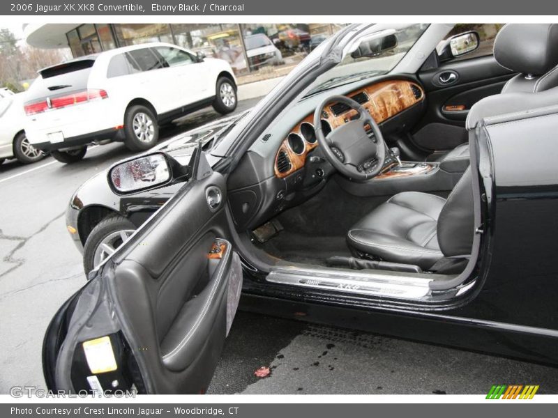 Ebony Black / Charcoal 2006 Jaguar XK XK8 Convertible