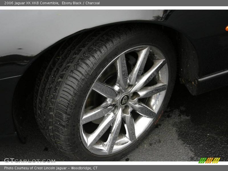 Ebony Black / Charcoal 2006 Jaguar XK XK8 Convertible