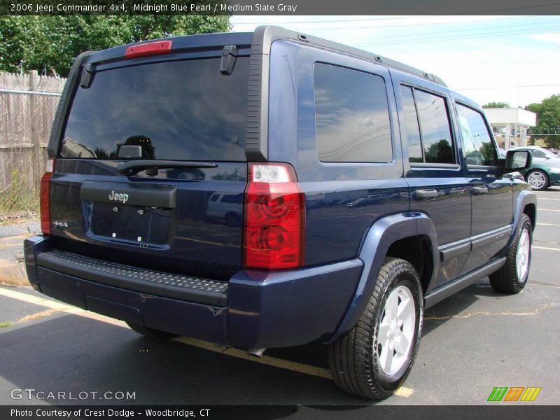 Midnight Blue Pearl / Medium Slate Gray 2006 Jeep Commander 4x4
