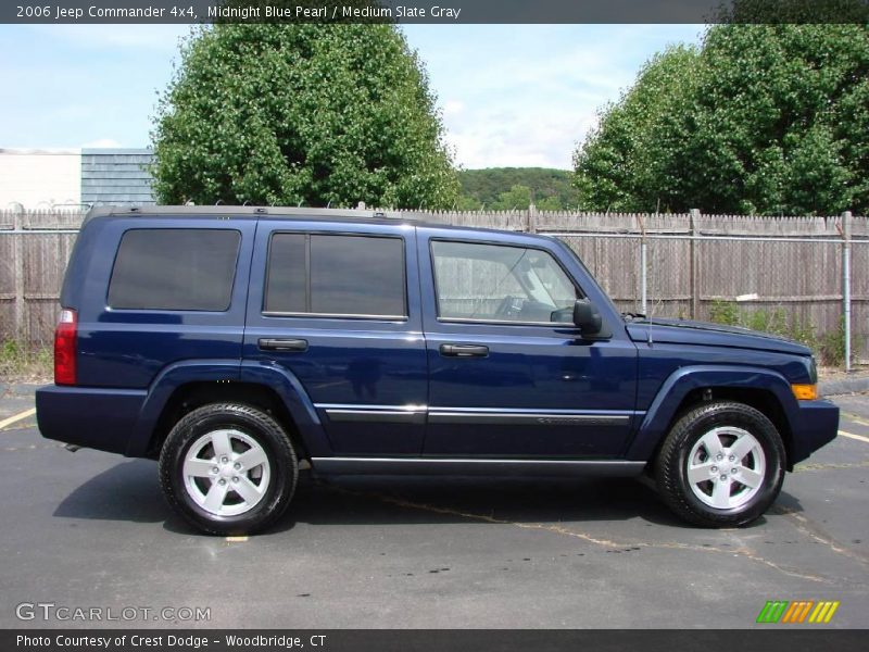 Midnight Blue Pearl / Medium Slate Gray 2006 Jeep Commander 4x4