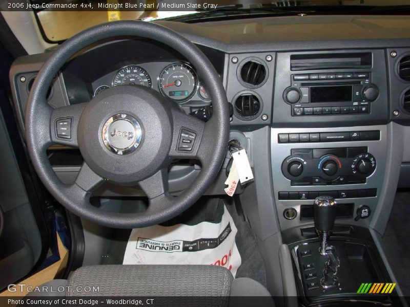 Midnight Blue Pearl / Medium Slate Gray 2006 Jeep Commander 4x4