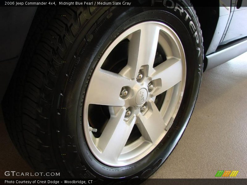 Midnight Blue Pearl / Medium Slate Gray 2006 Jeep Commander 4x4